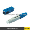 optical fiber sc/apc fast connectors fiber optic cable connector types